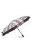 Logo Trim Snakeskin Print Umbrella