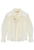 Zimmermann Loose-fitting shirt with shimmering buttons