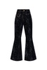 Ganni Jeans with velvet finish