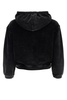 Black velvet sweatshirt