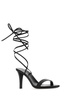Black leather Maud sandals