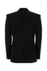 Black viscose blend blazer