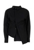 Black poplin shirt