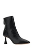 Black nappa leather Amore ankle boots