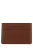 A.P.C. Men Brown Leather Card Holder