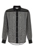 Black organza shirt