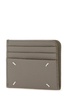 Maison Margiela Women Dove Grey Leather Card Holder