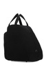 Black canvas travel bag