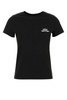 Black cotton t-shirt