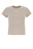 Dove grey cotton t-shirt