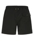 Black polyester swimming shorts