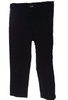 cropped pant in black