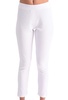 high rise jegging in white