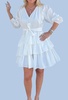 caroline dress in white