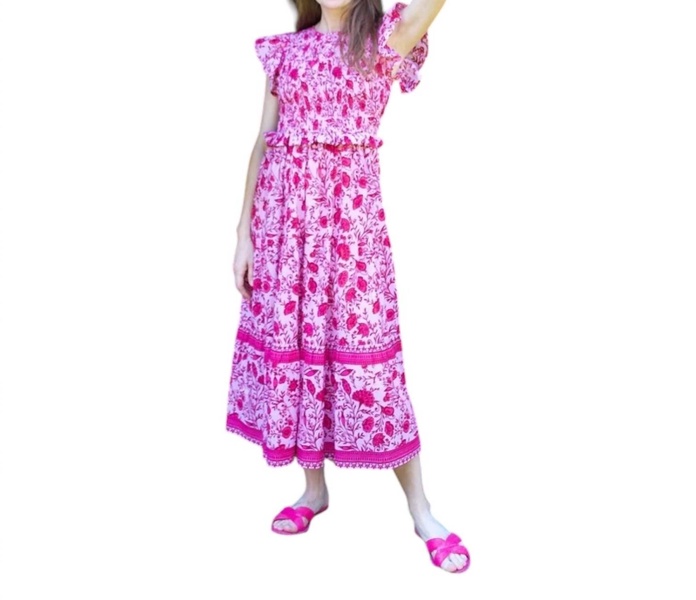 giulia dress in pink