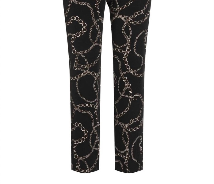 women's fidelity trouser in black