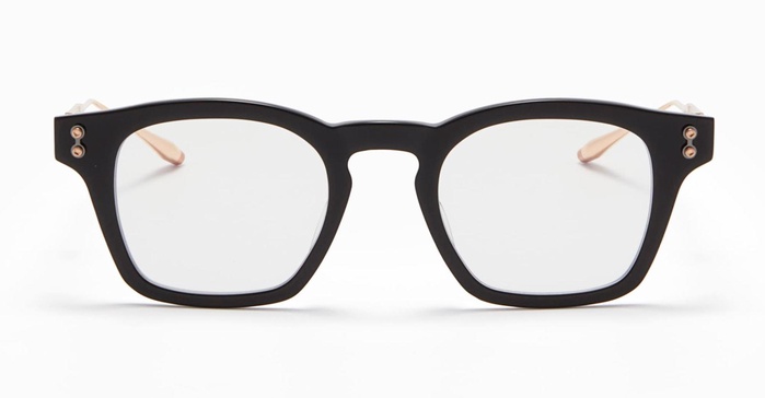 Wise - Black / Brushed White Gold (45) Glasses
