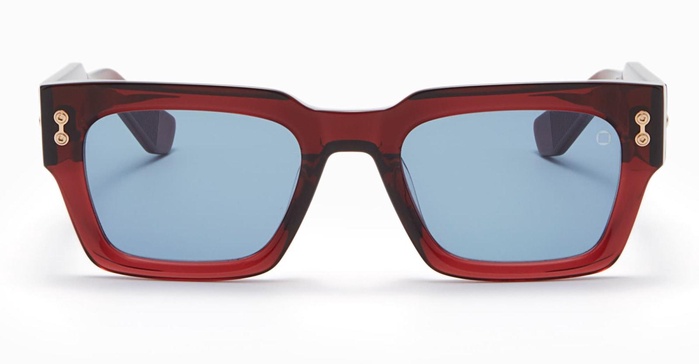 Cosmo - Crystal Burgundy / White Gold Sunglasses