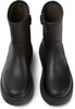 Black leather boots