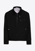 Grosgrain Stripes Zip-Up Jacket
