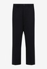 Straight-Leg Wool Pants
