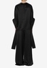 atin-finish pleated blouse
