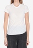 Sheer Slub Crewneck T-shirt