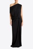 Ardea One-Shoulder Draped Maxi Dress