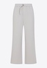 Belted Straight-Leg Pants