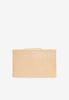 Large Pouch Bag in Intrecciato Leather