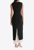 Celena Boat-Neck Midi Dress