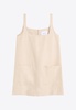 Delphi Sleeveless Linen Mini Dress