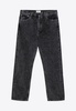 90's Washed Frayed Jeans