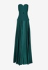 Avonlea Strapless Pleated Maxi Dress