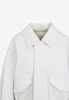 Zip-Up Short Overshirt
