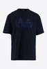 Cartouche Print Short-Sleeved T-shirt