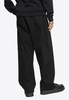 Logo Patch Wide-Leg Pants