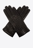 Intrecciato Leather Gloves