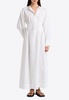 Leiden Pleated Maxi Shirt Dress