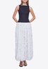 Leni Maxi Dress in Spot Fringe