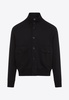 Logo Embroidered Bomber Jacket
