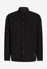 Logo-Patch Quilted Overshirt