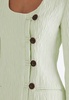 Vera Off-Center Crinkled Jacket