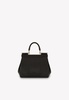 Medium Sicily Top Handle Bag in Dauphine Leather