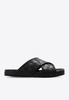 Tarik Padded Intrecciato Leather Slides