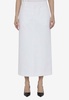 Compact Straight Midi Skirt