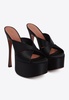 Salma 155 Satin Platform Sandals