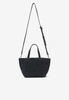 Small Punch Logo Washed Denim Tote Bag