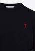 Ami De Coeur Embroidered Wool Sweater