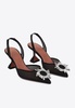 Begum 70 Mesh Slingback Pumps